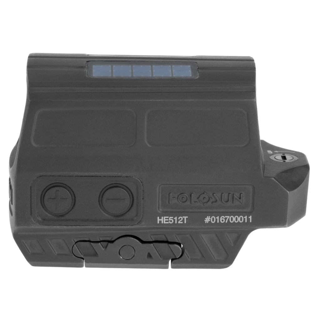 Punto rojo HOLOSUN 512 de titanio con Solar Failsafe