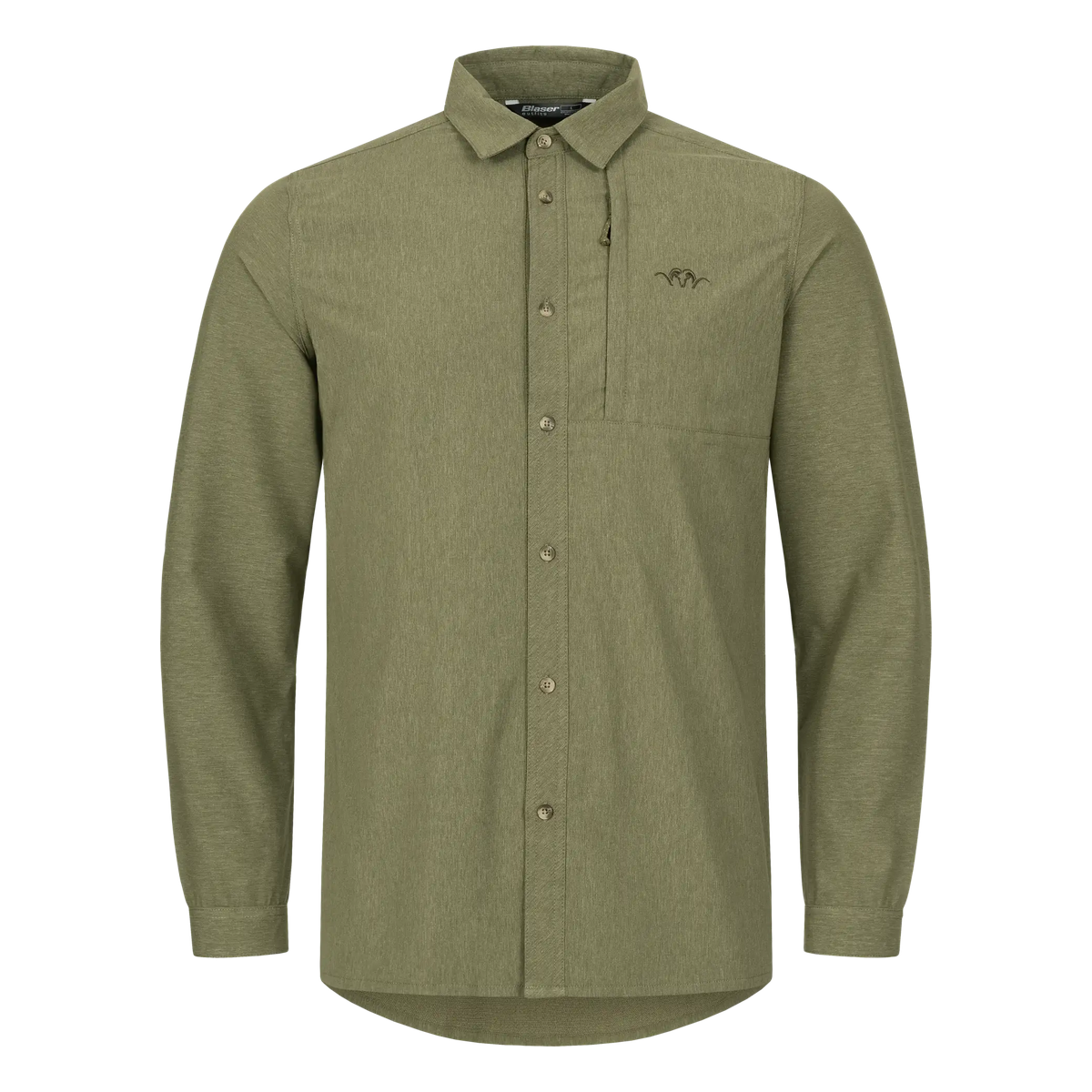Camisa verde caza BLASER HunTec TT 21