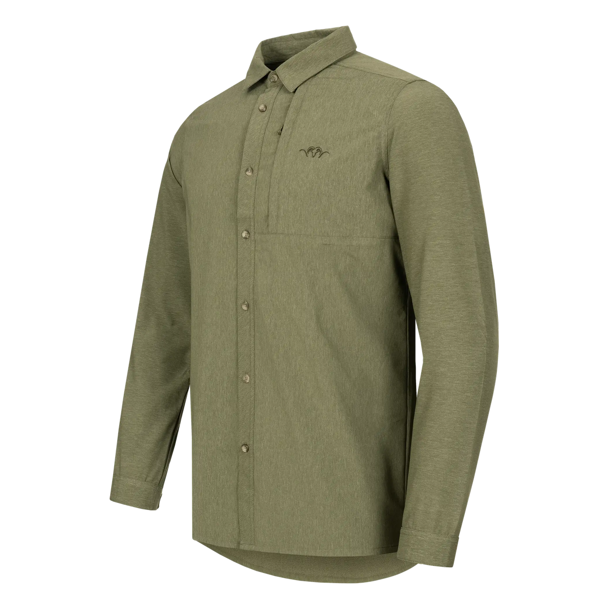 Camisa verde caza BLASER HunTec TT 21