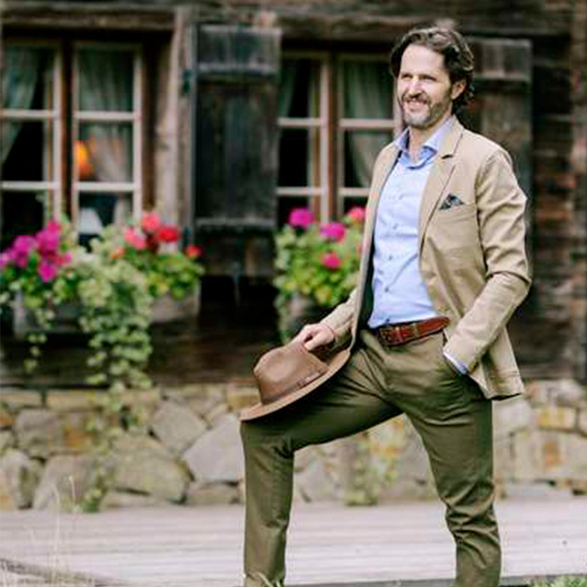 Chaqueta vaquera elástica BLASER Bob Strech
