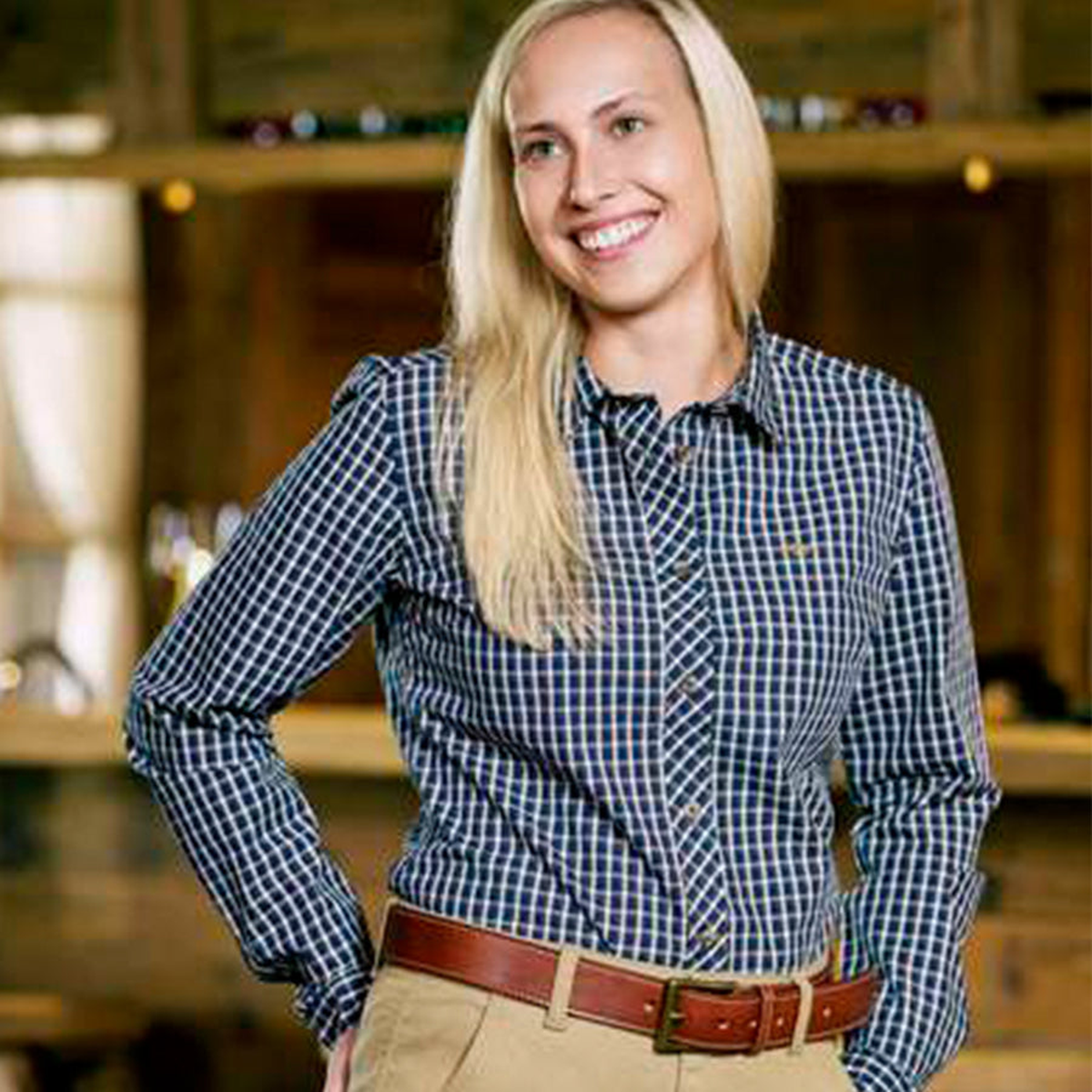 BLASER Classic Juanita hunting plaid shirt