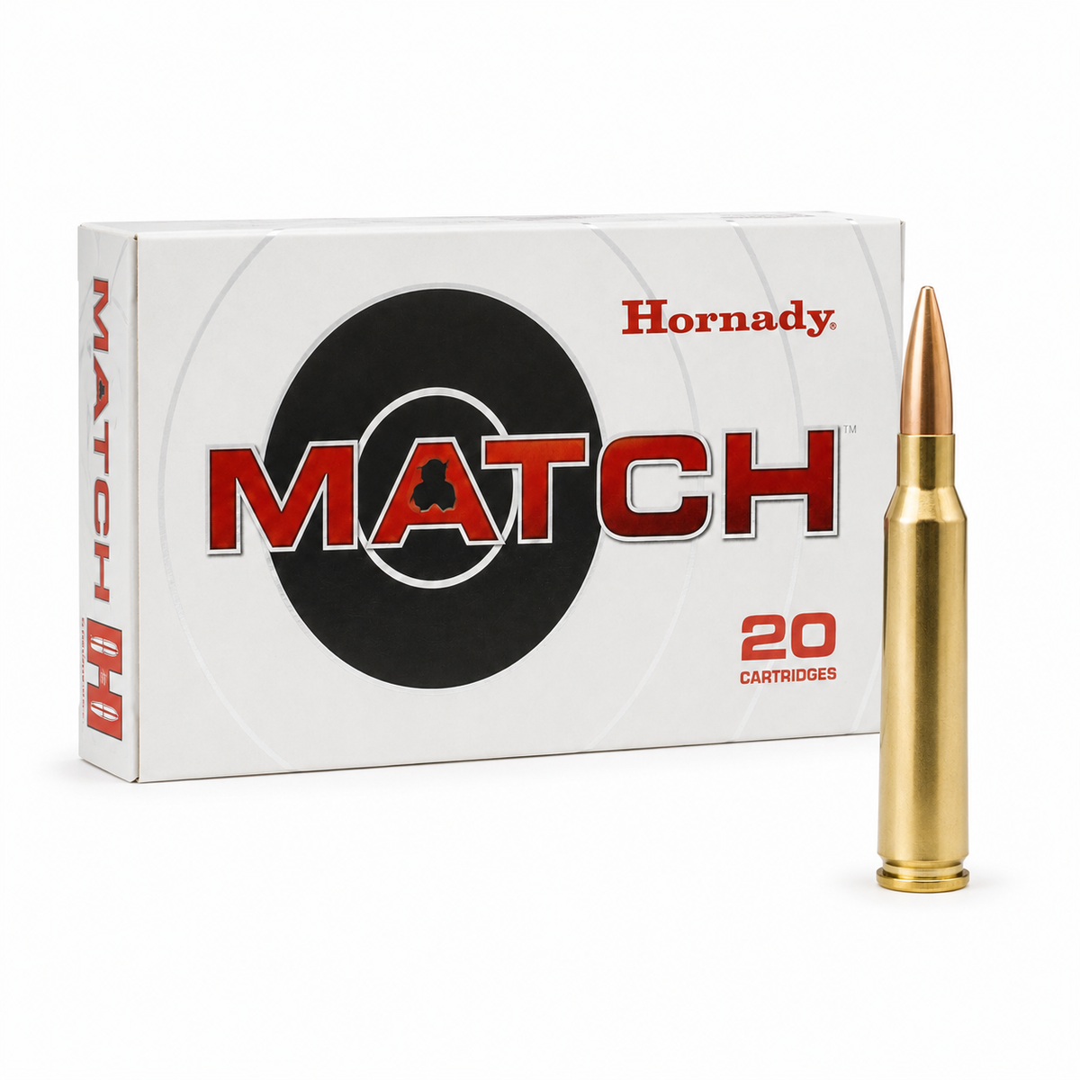 Munición de tiro HORNADY Match BTHP