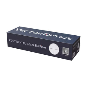 Visor Vector Optics Continental X8 1-8x24 ED Retícula iluminada German #G4 Fiber