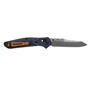 Navaja BENCHMADE Mini Osborne Micarta detalle oficial