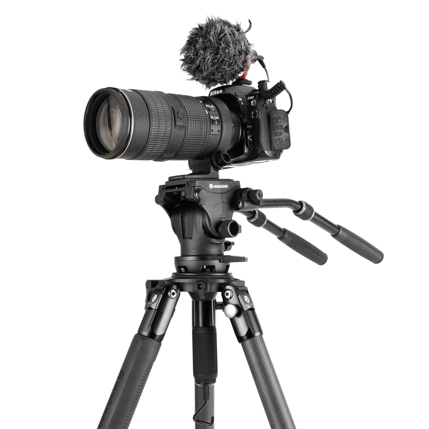 dslr sobre trípode  Alta Pro 3VRL 303CV20