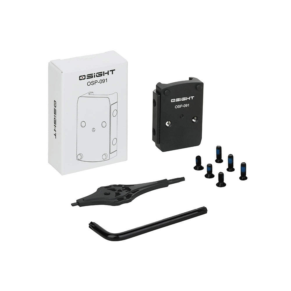 Adaptador OSIGHT base para riel Picatinny alta / baja