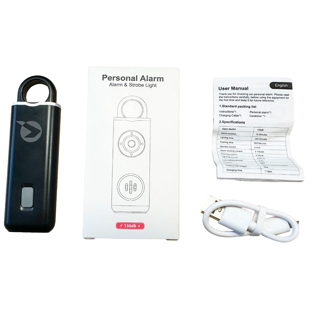 Alarma personal activa GAMO Black
