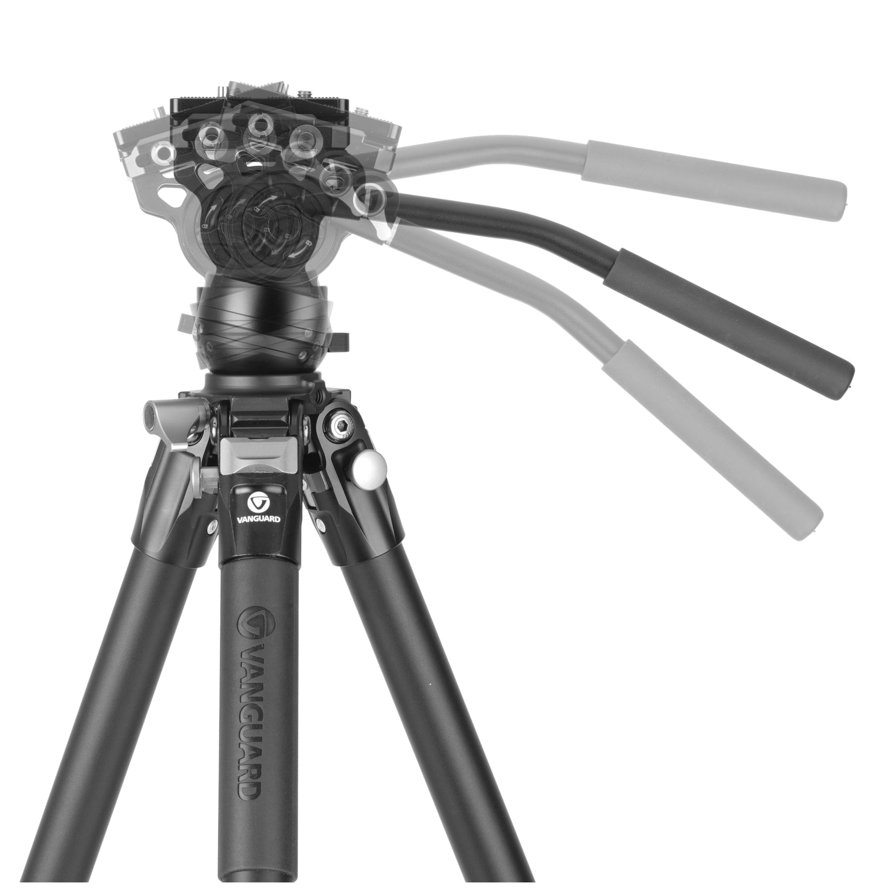 Trípode de aluminio Alta Pro 3VL 264AV14 con rótula de vídeo y contrabalanceo