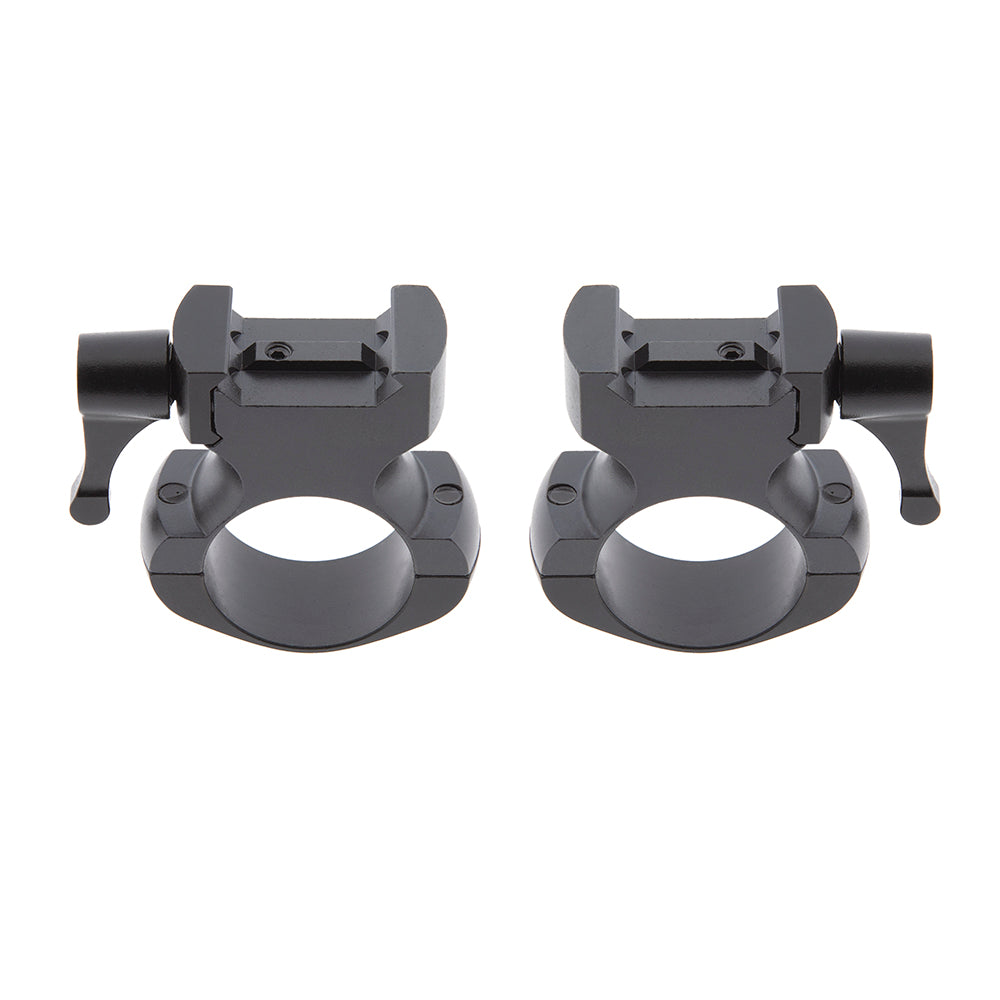 Anillas desmontables de acero 2 tornillos 1″ (25,4 mm) B-Vision Weaver y Picatinny