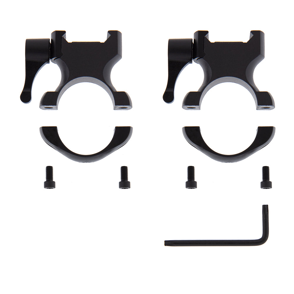 Anillas desmontables de acero 2 tornillos 1″ (25,4 mm) B-Vision Weaver y Picatinny