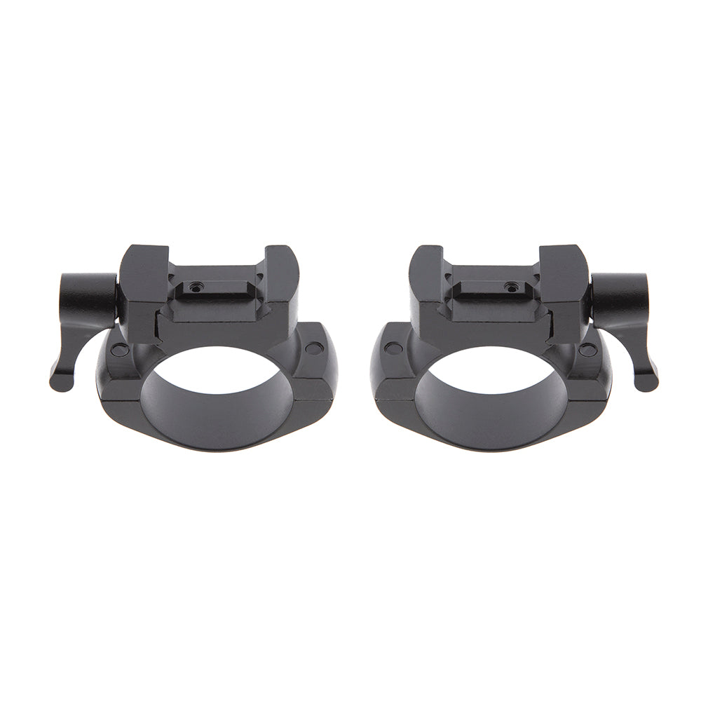 Anillas desmontables de acero 2 tornillos 1″ (25,4 mm) B-Vision Weaver y Picatinny