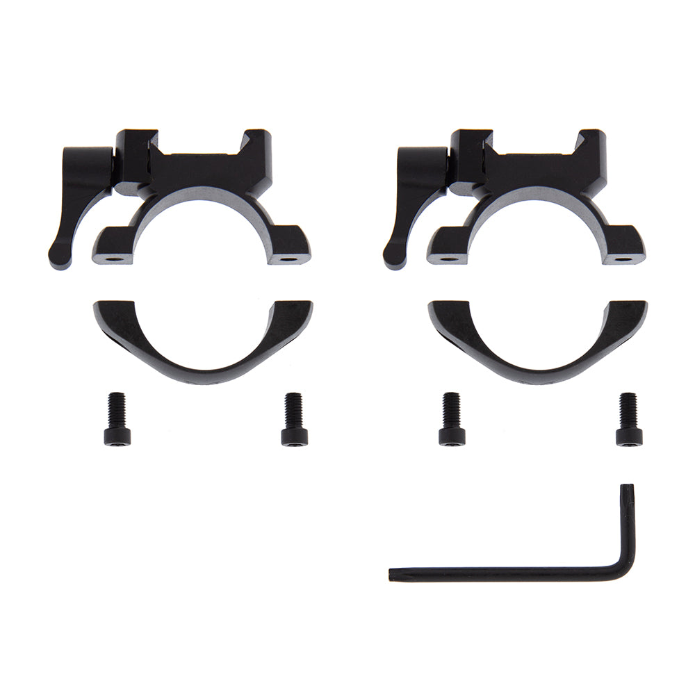 Anillas desmontables de acero 2 tornillos 1″ (25,4 mm) B-Vision Weaver y Picatinny