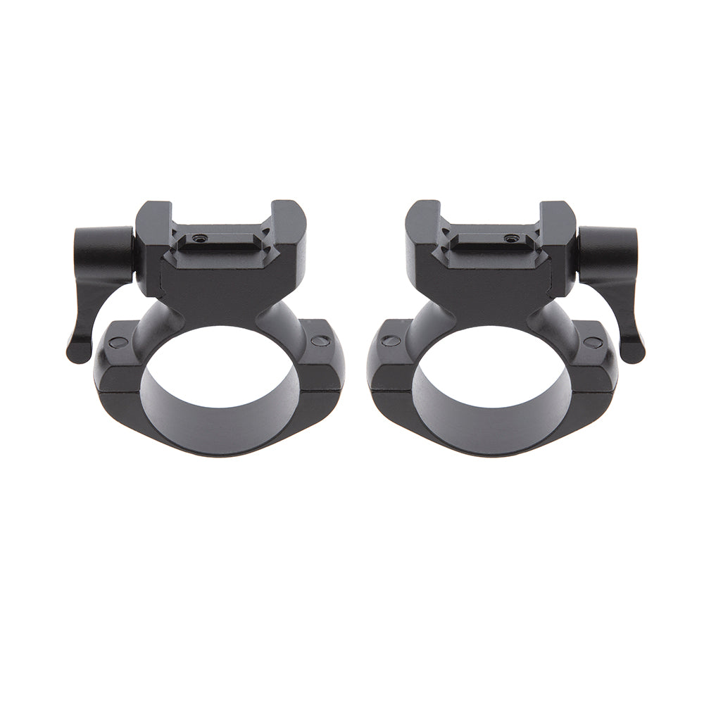 Anillas desmontables de acero 2 tornillos 1″ (25,4 mm) B-Vision Weaver y Picatinny