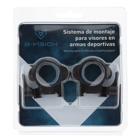 Anillas desmontables de 4 tornillos 30 mm B-Vision