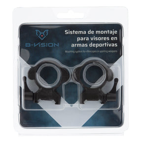 Anillas desmontables de 4 tornillos 30 mm B-Vision