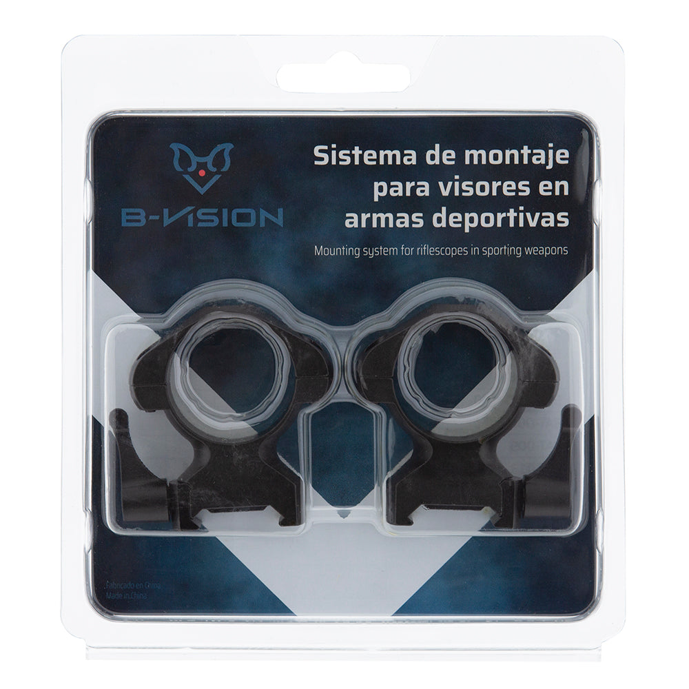 Anillas desmontables de 4 tornillos 30 mm B-Vision