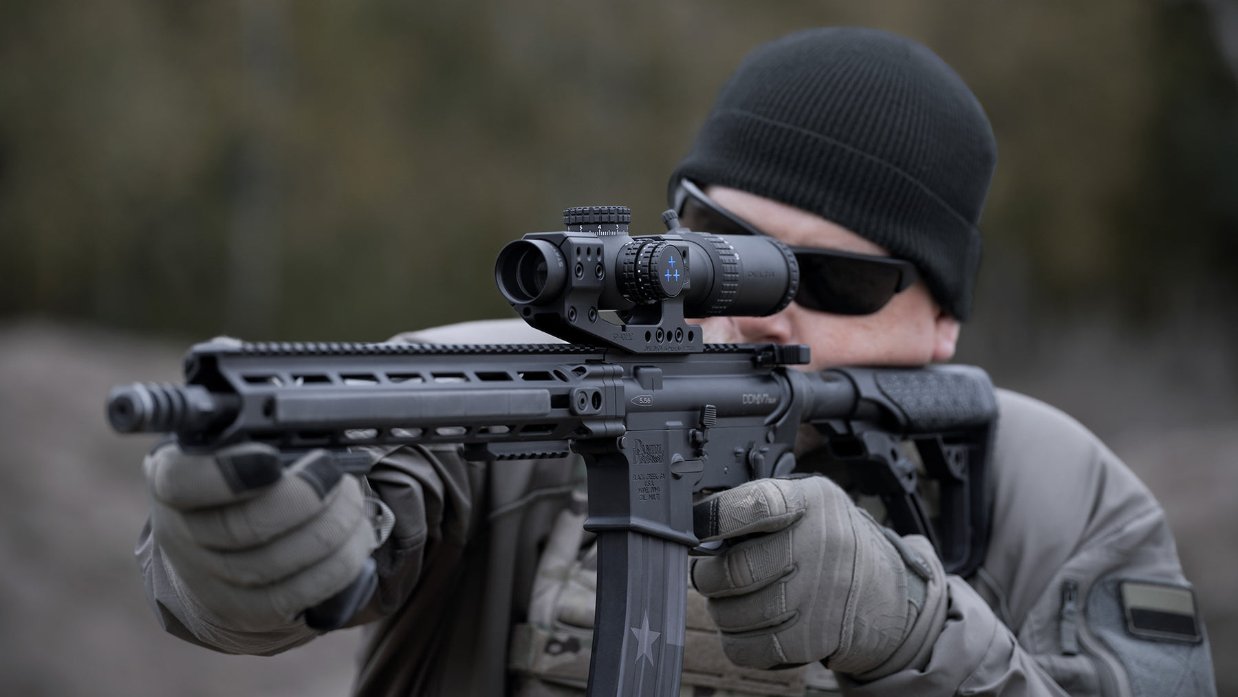 Visor Stryker HD 1-10×28 con retícula SDOG-1 Delta