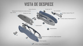 Navaja plegable Oknife Parrot