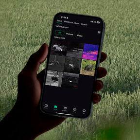 Binocular Multiespectro térmicos con telémetro Hikmicro Habrok 4K HE25L 2.0 + IR 850 940 nm