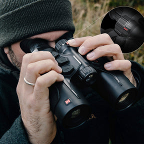 Binocular Multiespectro térmicos con telémetro Hikmicro Habrok 4K HE25L 2.0 + IR 850 940 nm