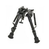 Bípode ajustable Shilba BP Spring para rifle con riel Picatinny