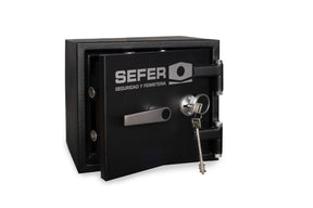 Armero arma corta SEFER Grado III cerradura con llave