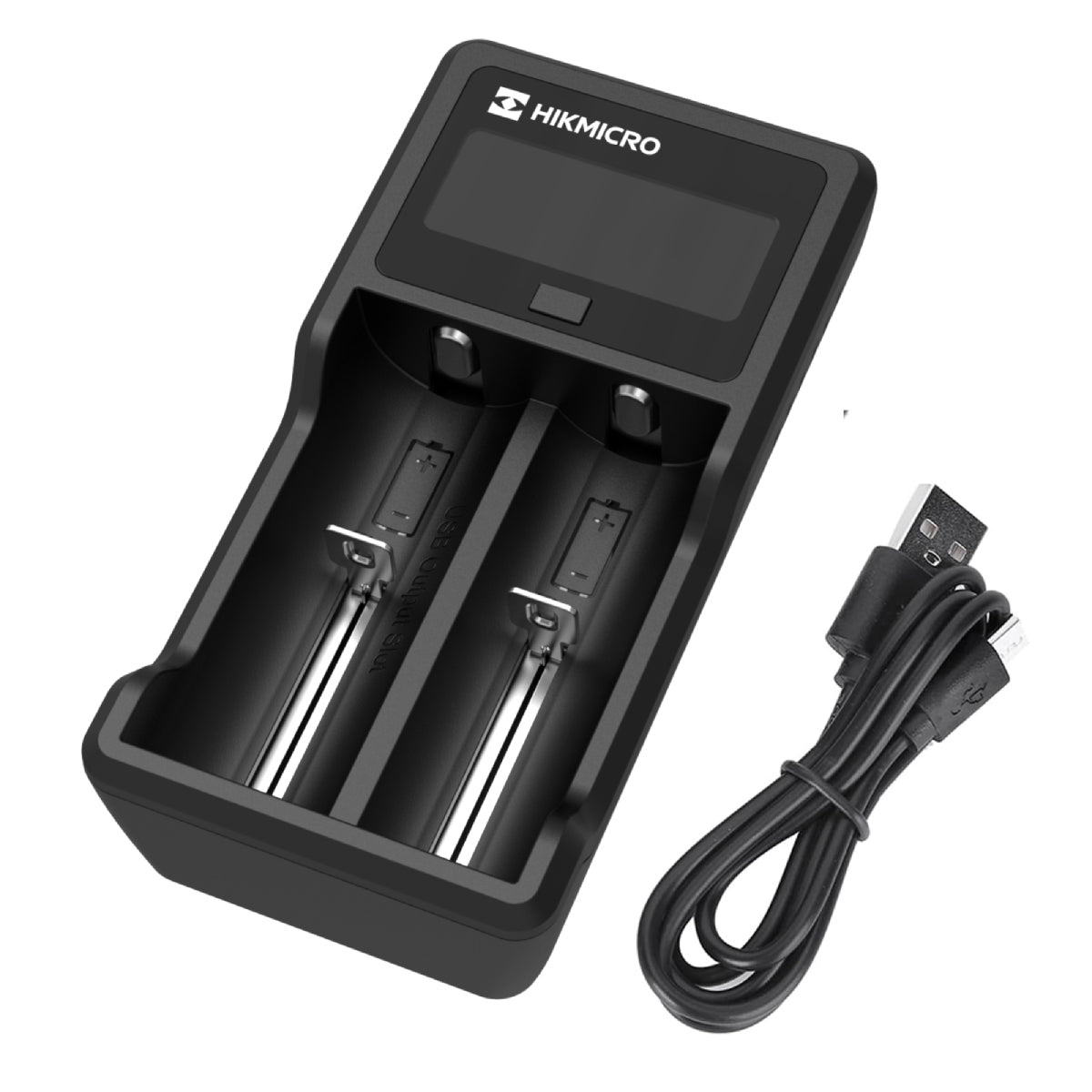 Cargador externo con 2 canales HIKMICRO, imagen 1