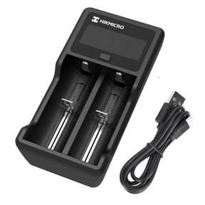 Cargador externo con 2 canales HIKMICRO, imagen 1