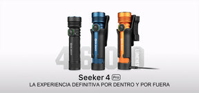 Linterna LED de mano Olight Seeker 4 Pro 4.600 lúmenes