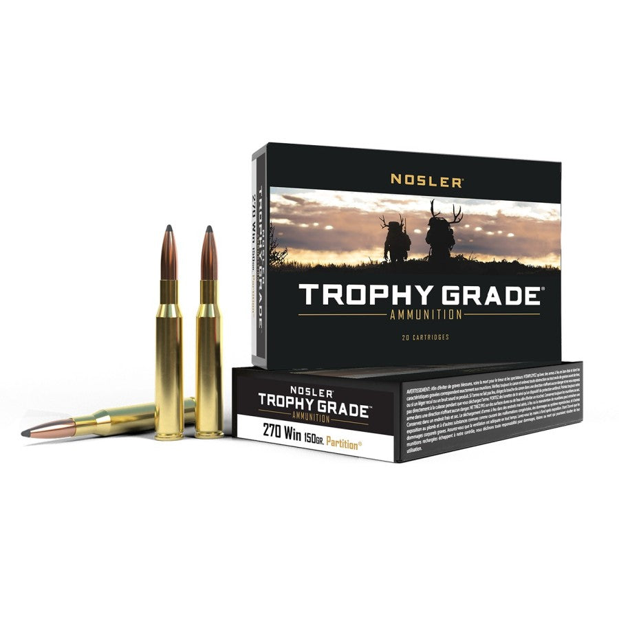Munición NOSLER Trophy Grade Partition