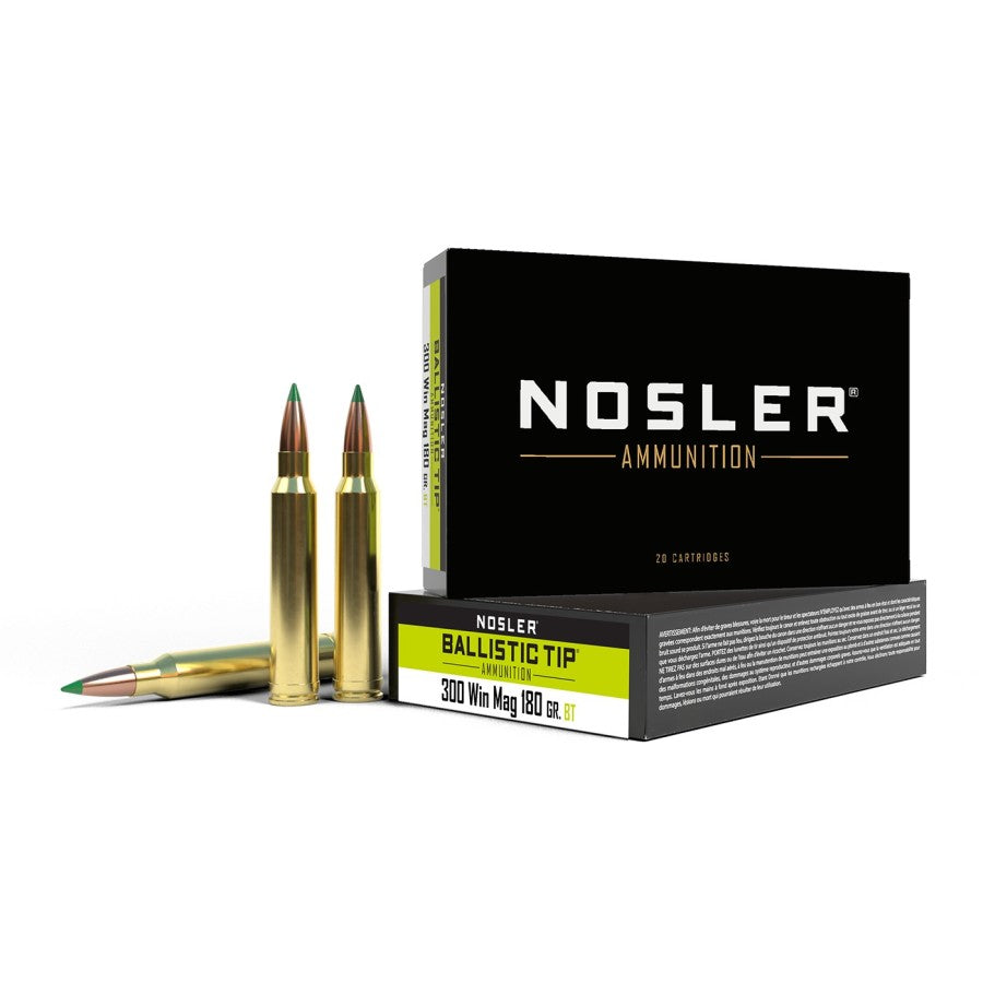 Munición NOSLER Ballistic Tip Hunting