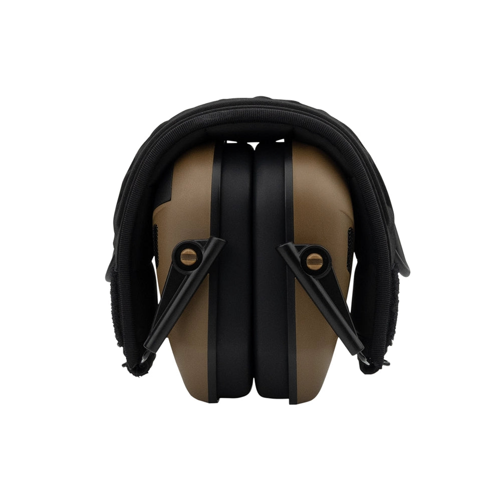 Cascos de protección auditiva electrónica Earmor M300A Marrón imagen plegados