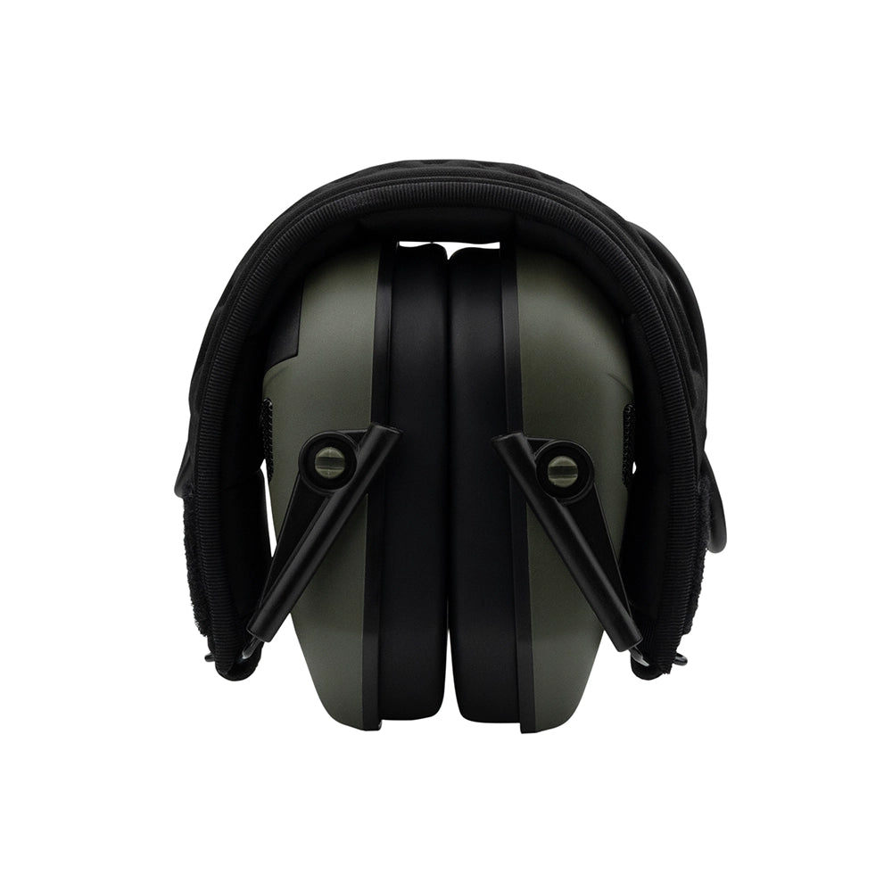 Cascos de protección auditiva electrónica Earmor M300A Verde imagen plegados