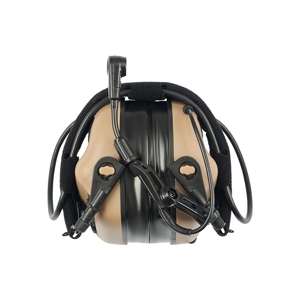 Cascos de protección auditiva electrónica Earmor M32 Plus Arena imagen plegados