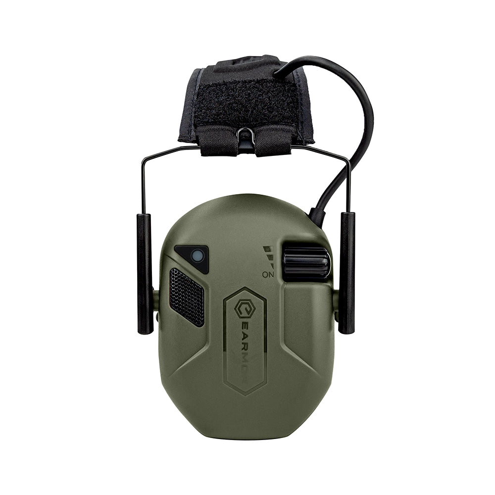 Cascos protección auditiva electrónica Earmor M300T Verde imagen secundaria