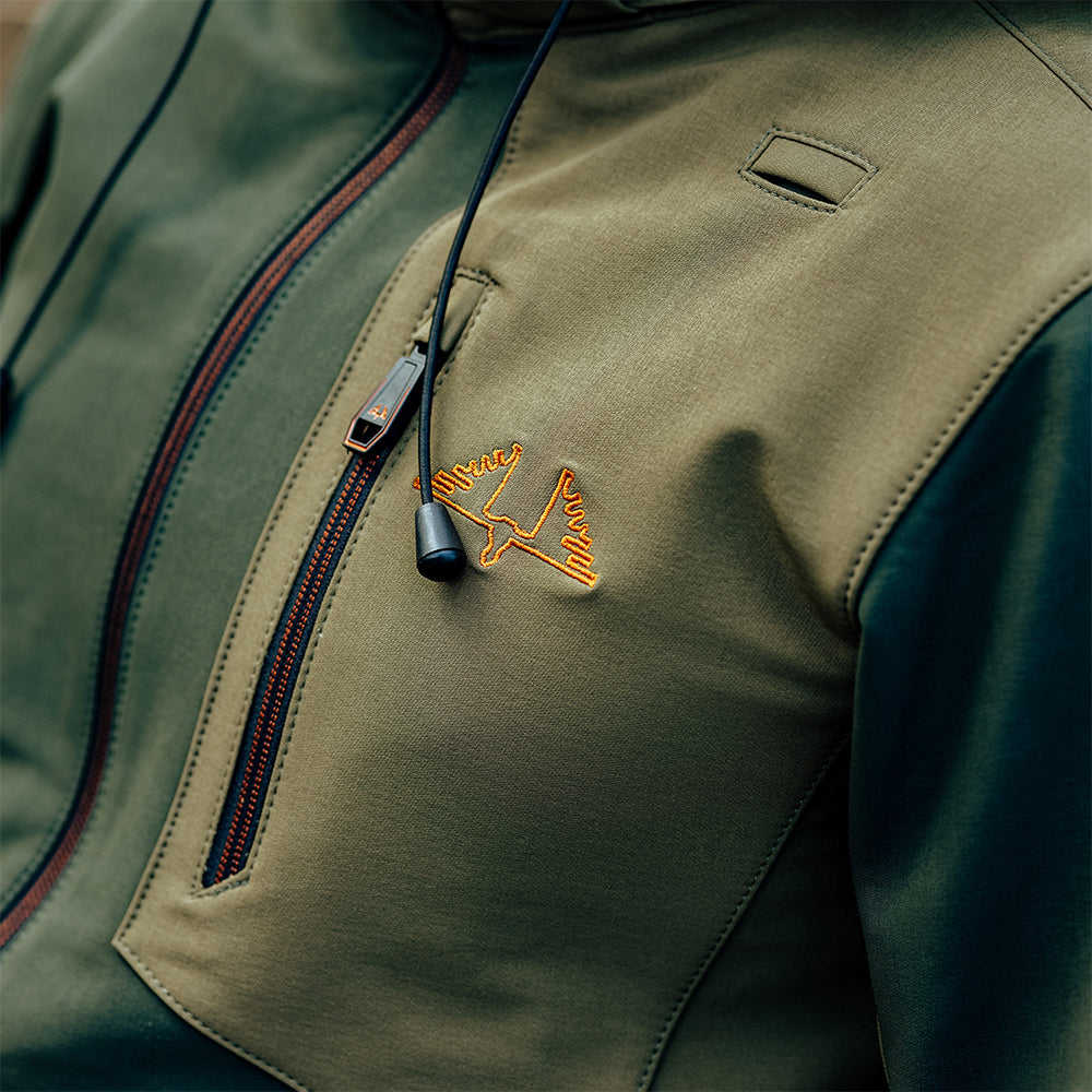 Chaqueta de caza para hombre Swedteam Lynx Antibite Hunting Verde · vista 5