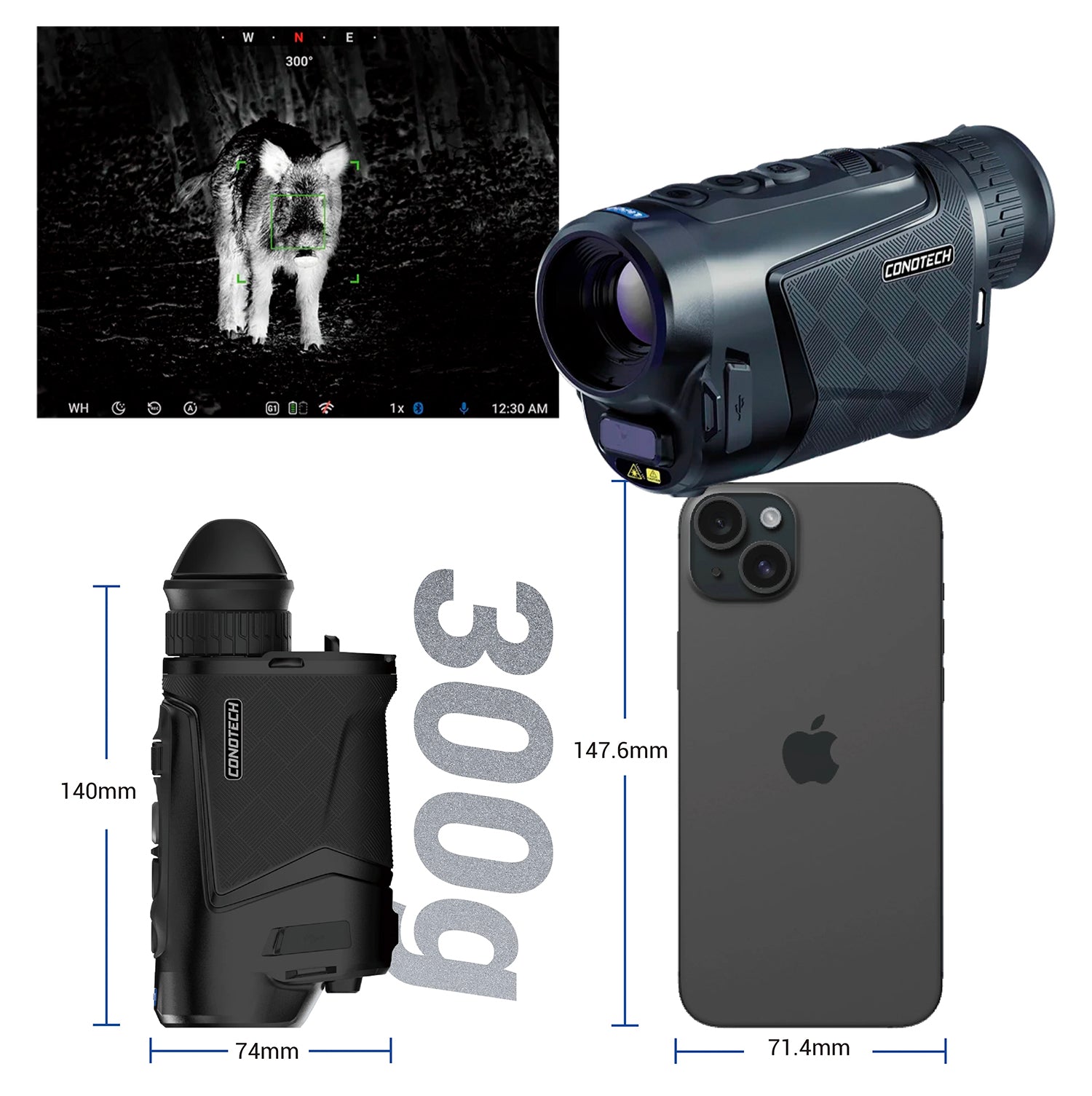 Monocular térmico Conotech LIPOT LRF