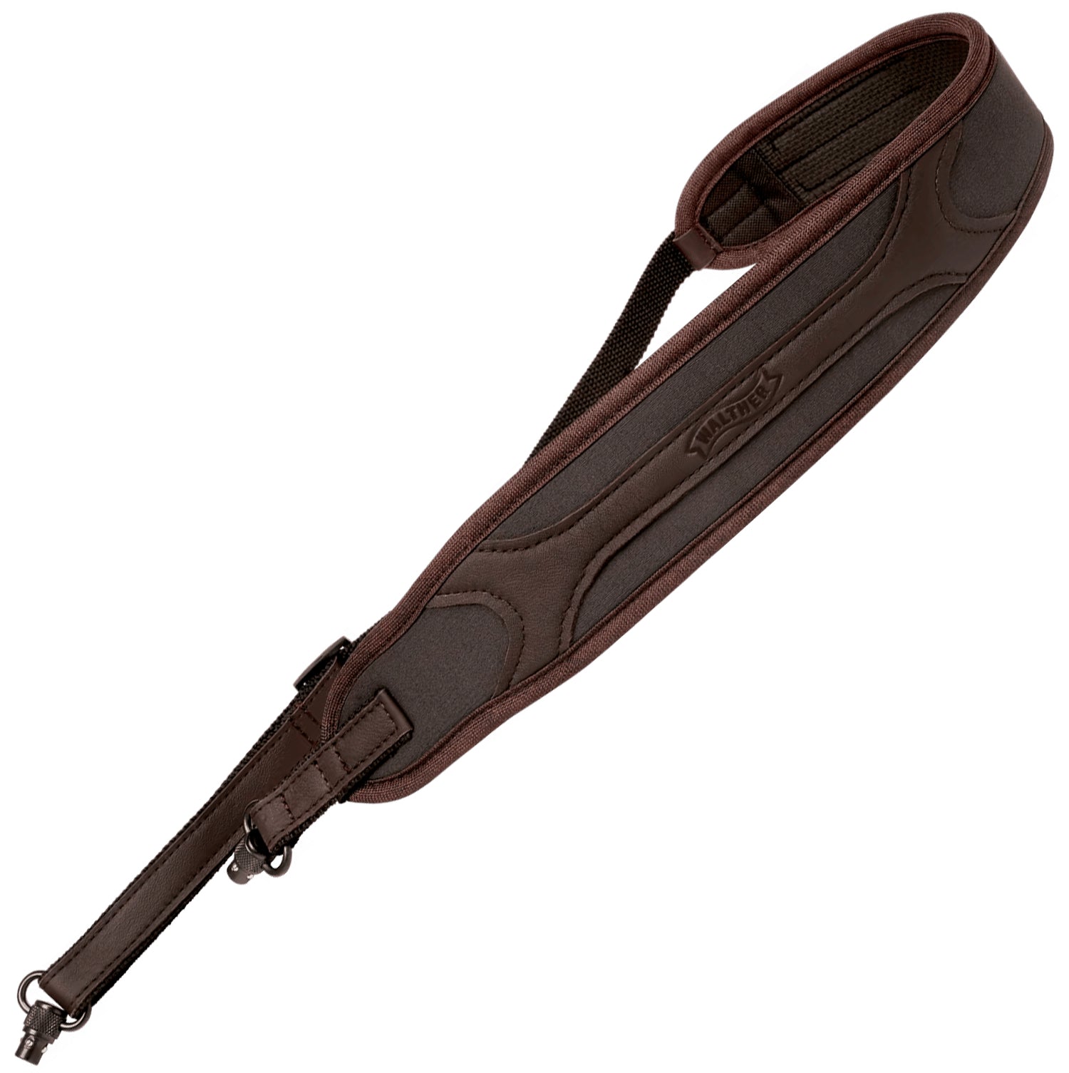 Correa para Rifle WALTHER RS3 Cuero Gris y Neopreno