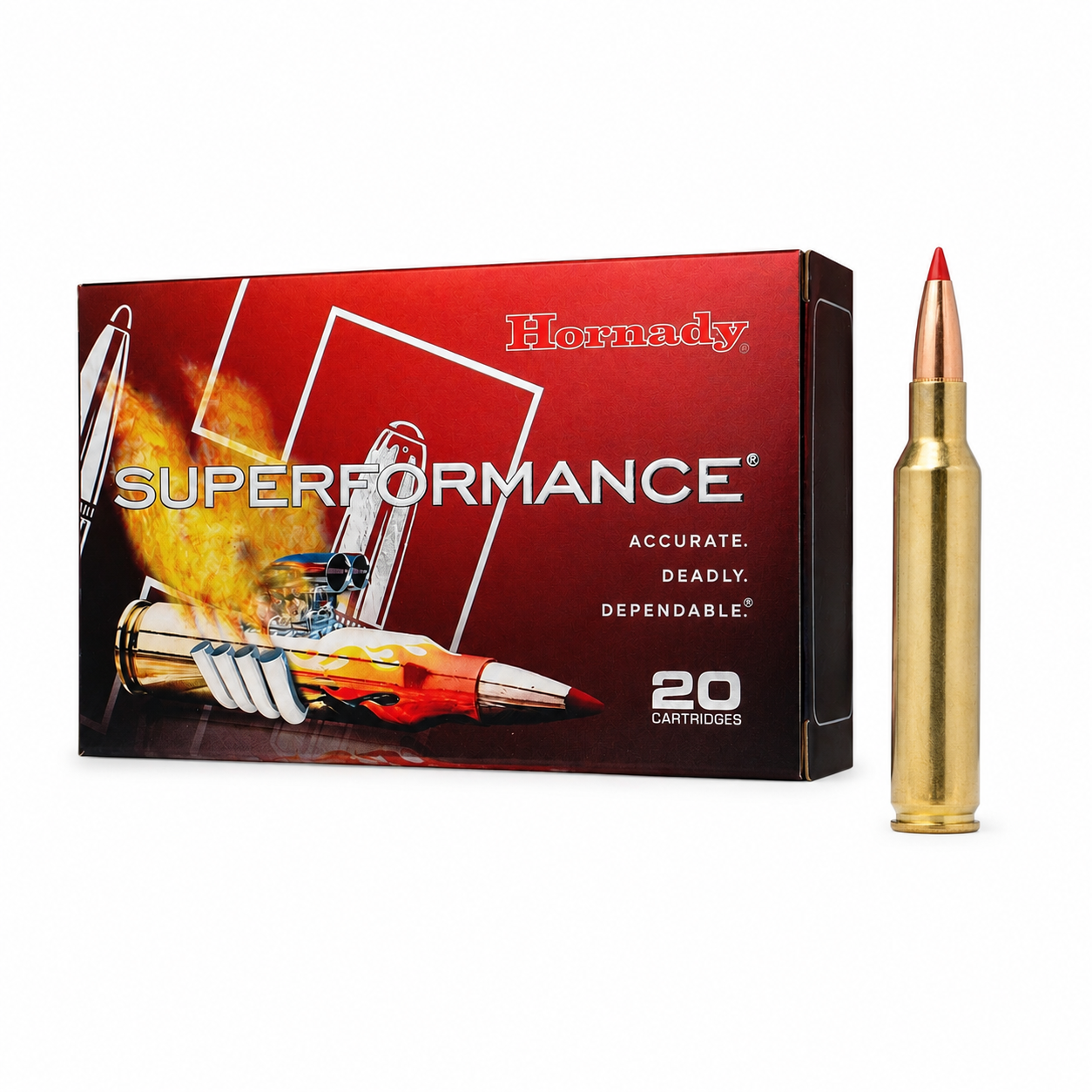Munición de rifle HORNADY Superformance SST