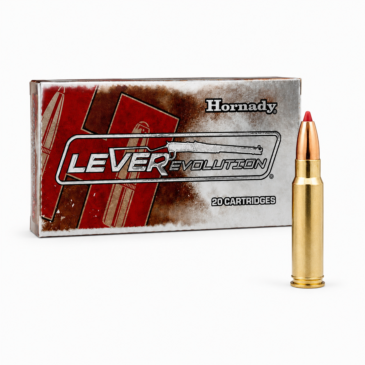 Munición HORNADY LEVERevolution FTX para rifle de palanca