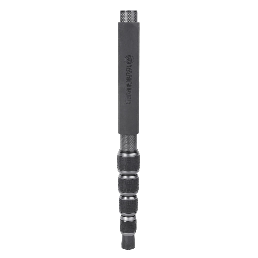 Veo 3T 235CP Kit de trípode de fibra de carbono con rótula de paneo, perfecta para vídeo y observación. Incluye connector para smartphone, mando bluetooth. Empuñadura de goma