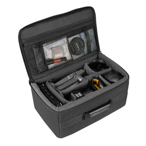Maleta Blanda Vanguard Divider Bag 37 con equipo fotográfico
