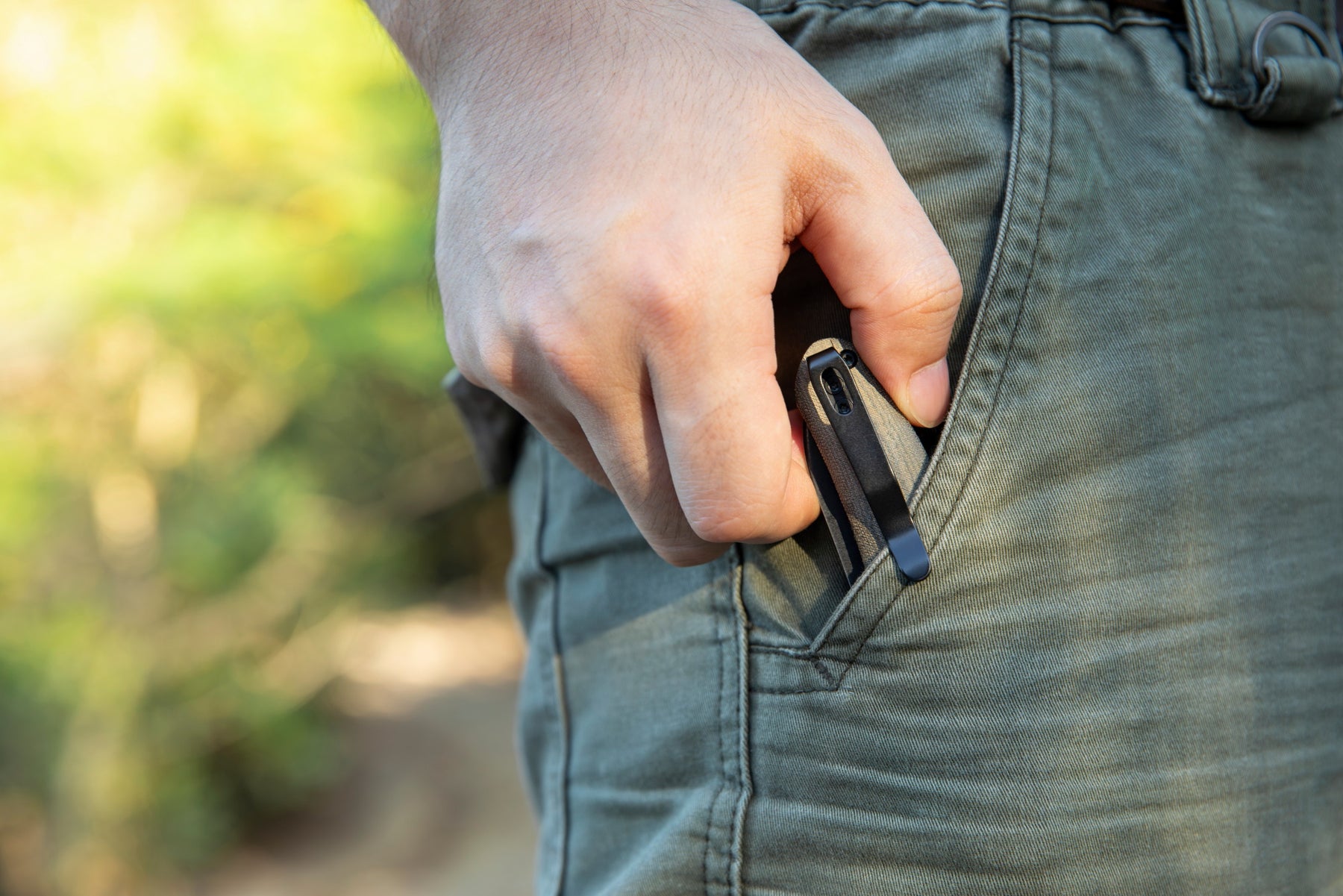 Navaja plegable Oknife Drever OD Green Micarta