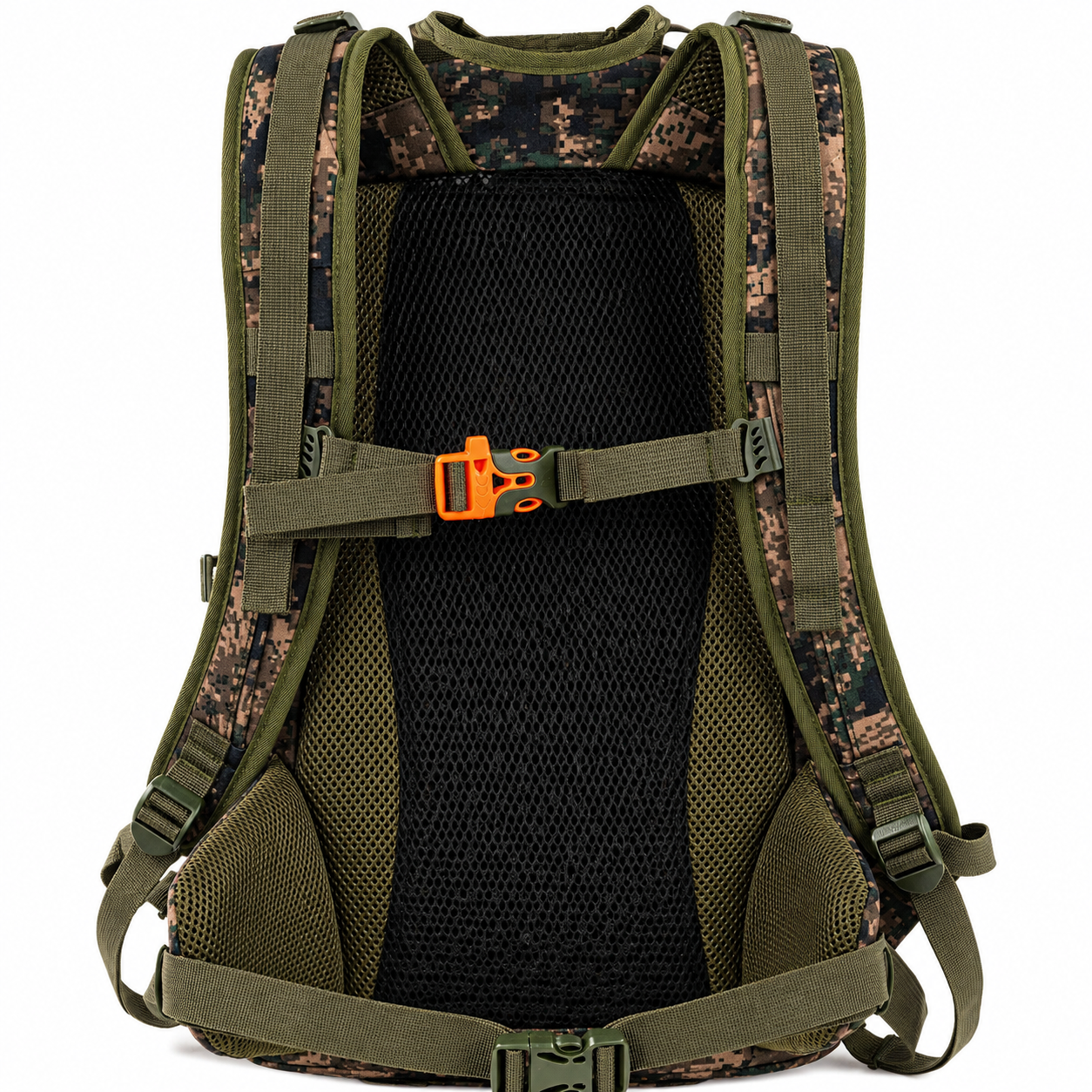 Mochila Browning Hybrid Verde 35 L com banco