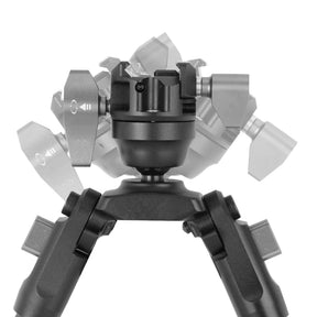 Bípode EQ-Precision 2QS A con picas para terrenos irregulares