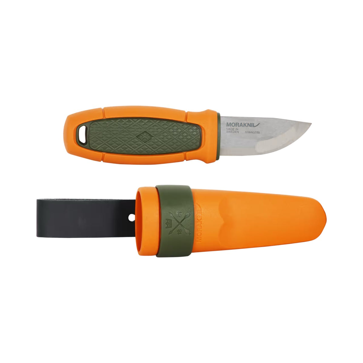 Cuchillo de supervivencia Morakniv Eldris con bucle para cinturón (S) en acero inoxidable 12C27