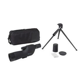 Telescopio terrestre Firefield 12-36x50 y 20-60x60 con trípode, con sus accesorios