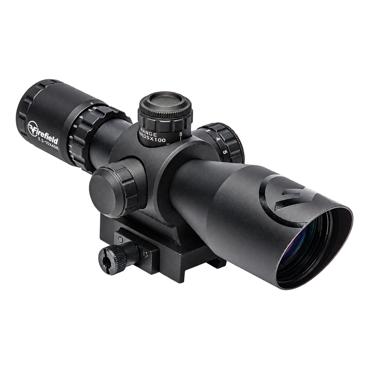 Visor Firefield Barrage 2,5-10x40 con láser rojo, vista 4