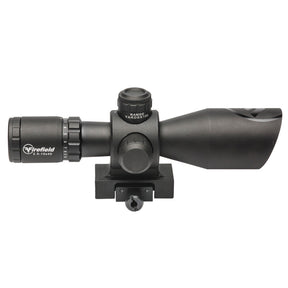 Visor Firefield Barrage 2,5-10x40 con láser rojo, vista lateral