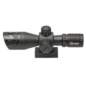 Visor Firefield Barrage 2,5-10x40 con láser rojo, vista lateral